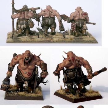 Chaos Ogres by Red Bruul