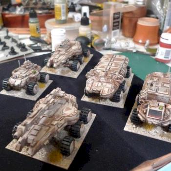 GZG 15mm High Mobility Tanks by inrepose