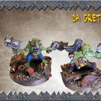 40k Ork gretchin by WarPaintGuy