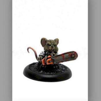 Reaper Miniatures Mousling Zombie Hunter by The_Iron_Painter