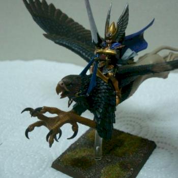 High elf hero on Griffon 2 by wolveab