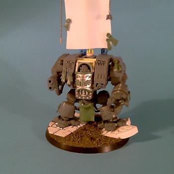 Dark Angels Venerable Dreadnought AOBR Conversion by Northvaryag