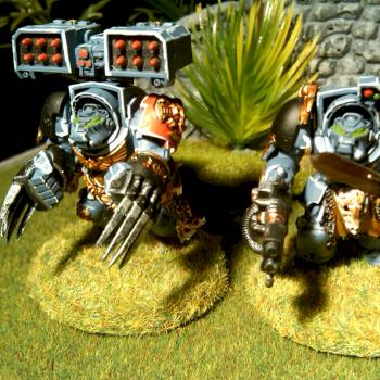 Wolf Guard heavy weapons by markotan