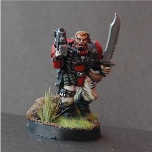 Blood Angels Scout by untitled_musketeer