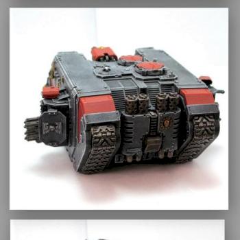 Space Marine Blood Angels Land Raider by The_Iron_Painter