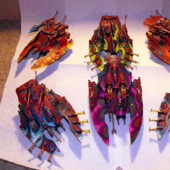 Eldar Altansar Tanks by theironjef