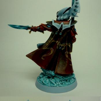 Eldar Farseer with witchblade by Angelord