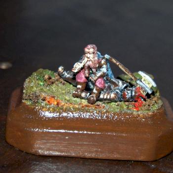 gimli on dead urukai by Irmo