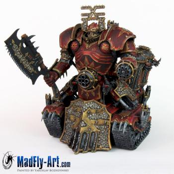 Khorne Lord of Skulls by MadFlyArtStudio