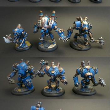 Warmachine Cygnar Army by Ironman2480