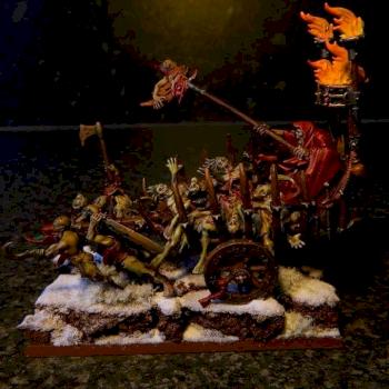 Vampire counts corpse cart by Mckennasminiatures