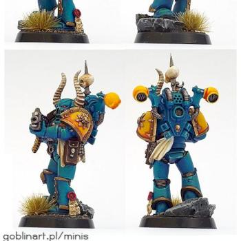 Betterscale Chaos Space Marine by GoblinArt