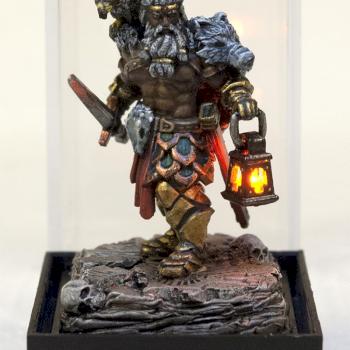 Odinsfir, Beastwarden of Barrow's End (Real working lantern!) by BrianIsCreative