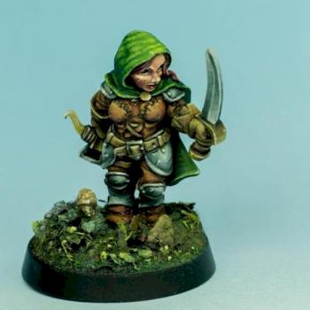Scout Female Dwarf by KnightBrushStudio
