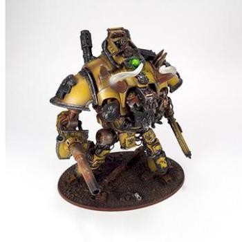Bad Moons Looted Ork Knight Titan painted by White Metal Games by White Metal Games