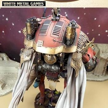 Mother Superior Sisters of Battle Imperial Knight Titan Adeptus Soritas by White Metal Games