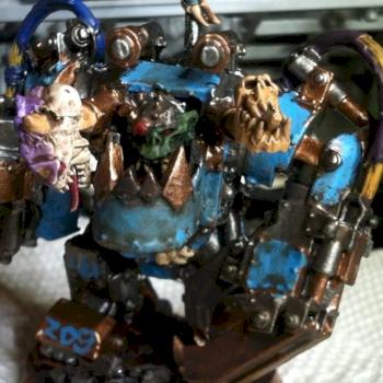 Ghazkull (Painted as a regular warboss) by Vertoxis