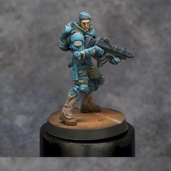 Infinity PanOceana Fusilier Quick Paint by RogueShader
