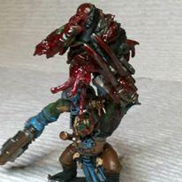Ork Nob boss by Vertoxis