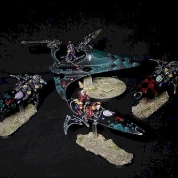 Harlequins Faolchu's Blade (voidweaver and skyweaver) by Drakius
