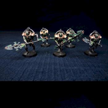 Necron Triarch Praetorian Squad by Badlazzor
