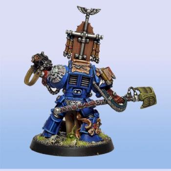 Librarian in Terminator Armour by w00den
