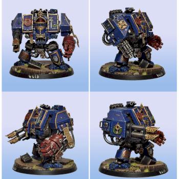 Space Marine Dreadnought by w00den
