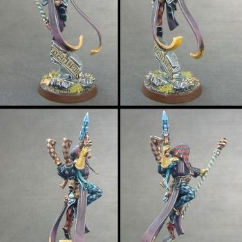 Eldar Harlequin Shadowseer by Vaeroun