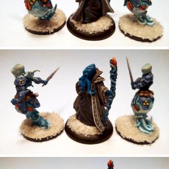 Underdark retinue by Lordtaku