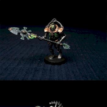 Necron Triarch Praetorian by Badlazzor