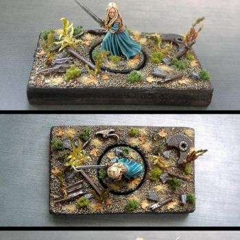 Eowyn - Lord of the Rings Diorama by Vaeroun