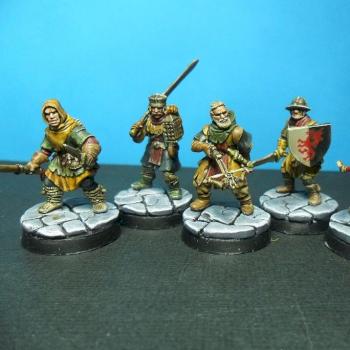 28mm Frostgrave Soldiers =Product of one sprue by avalonindustries2040