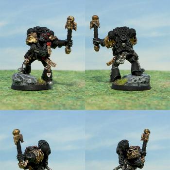 Algalord's Crusade Black Templar: Chaplain Bronski by Dohkoj