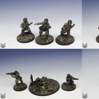 15mm Fallschirmjäger (Forged in Battle) by KnightBrushStudio
