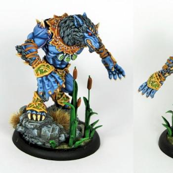 Feral warpwolf by atlasone