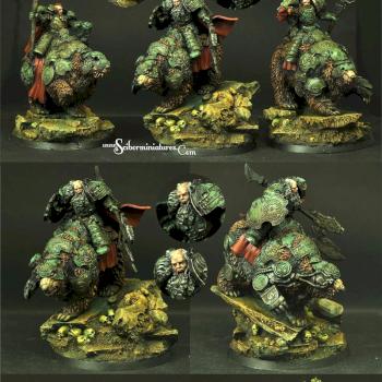 Sci Fi Celtic Bear Riders by Scibor