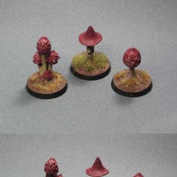Mushrooms - Crooked Claw by Kara Jane