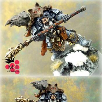 Njal Stormcaller Spacewolves by malinek28