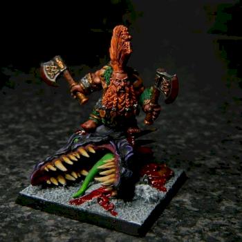 Dwarf Dragon Slayer - Forge World by Mckennasminiatures