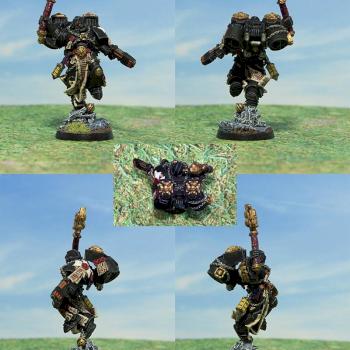 Algalord's Crusade Black Templar: Reclusiarque Jones by Dohkoj