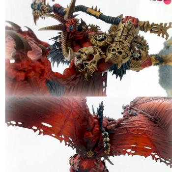 Chaos Daemon Bloodthirster by malinek28