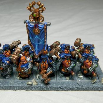 Dwarf Hammerers by Mckennasminiatures