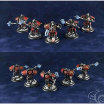 WARMACHINE / Khador / Man-O-War Demoliton Corps by minichameleon