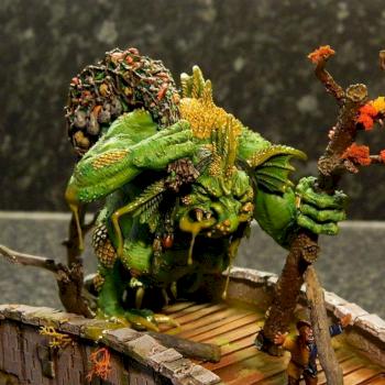 Giant River Troll Hag by Mckennasminiatures