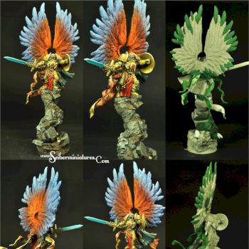 Sci Fi Archangel painted conversion by Scibor
