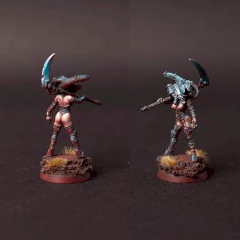 Culexus Assassin (Dakr Eldar version) by Flasher