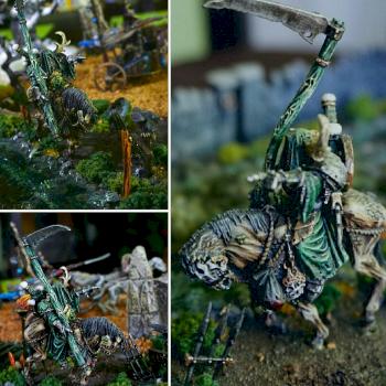 Nurgle Harbinger of Decay - Sorrow Swamp Diorama by zuelos