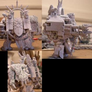 Chaos Dreadnought, WIP by straydog