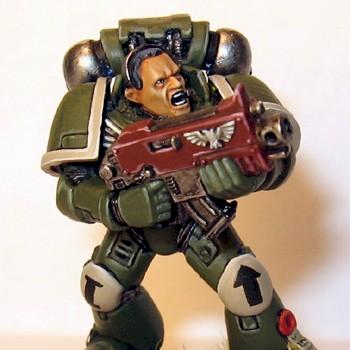 Space marine theme test by Ldz