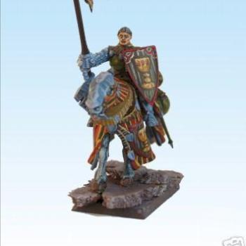 Bretonnian Standard Bearer by Black Gobbo